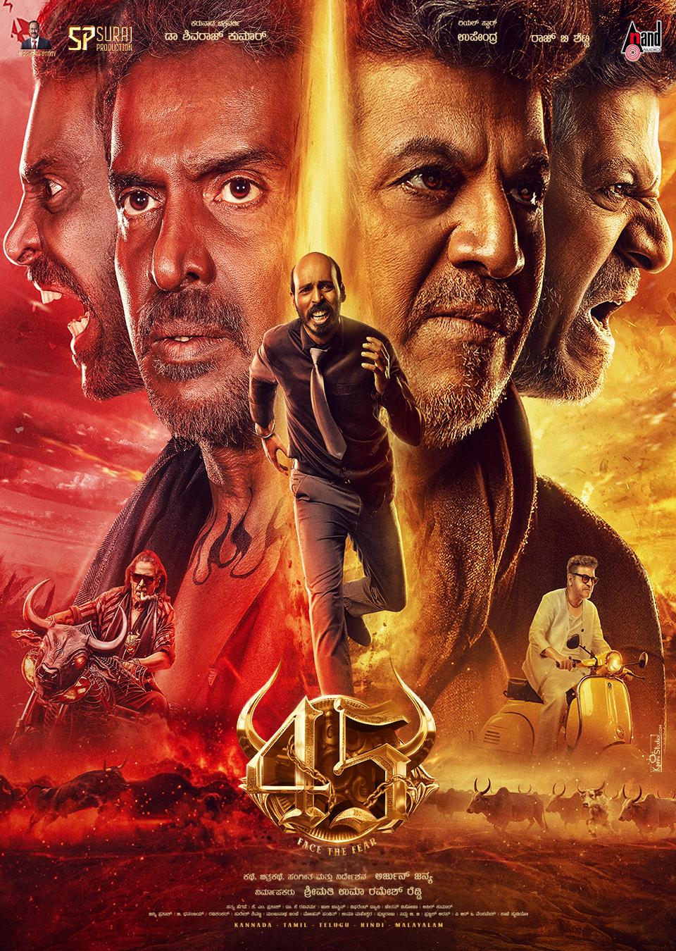 45 Face The Fear poster
