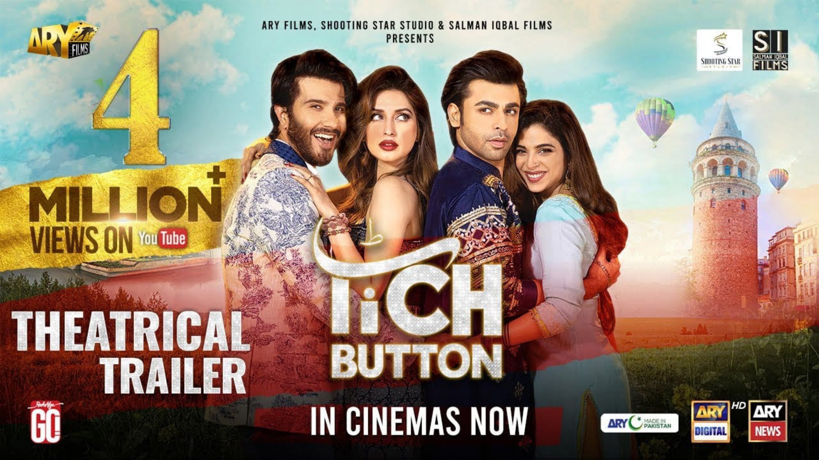 Tich Button poster