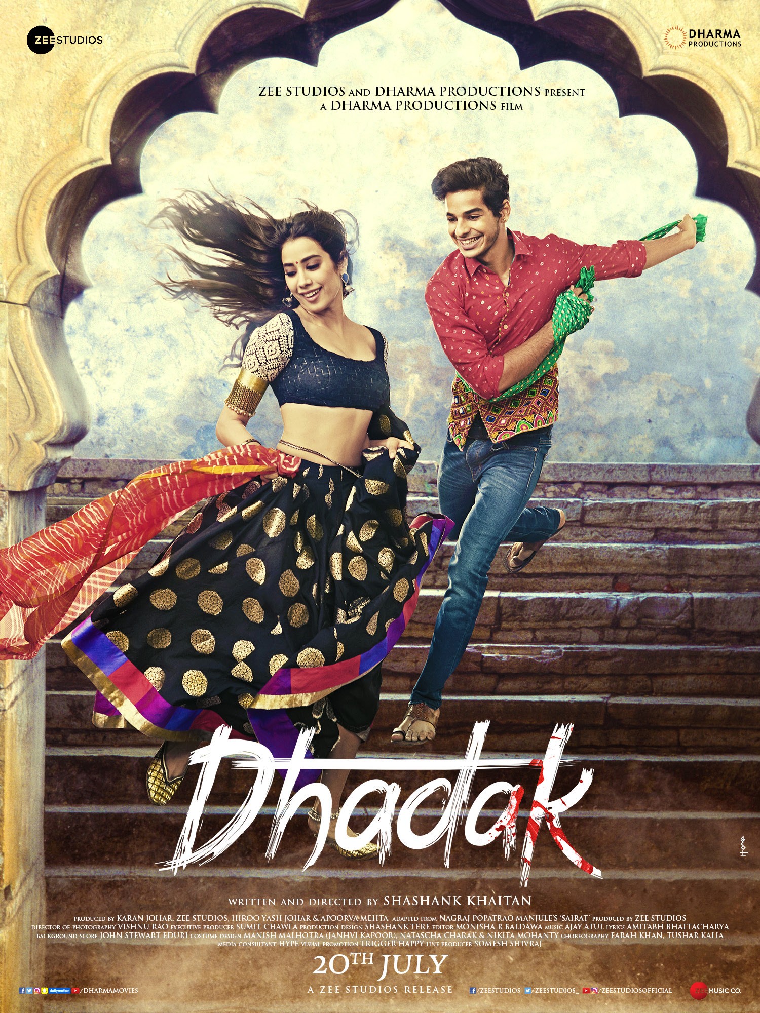 Dhadak poster