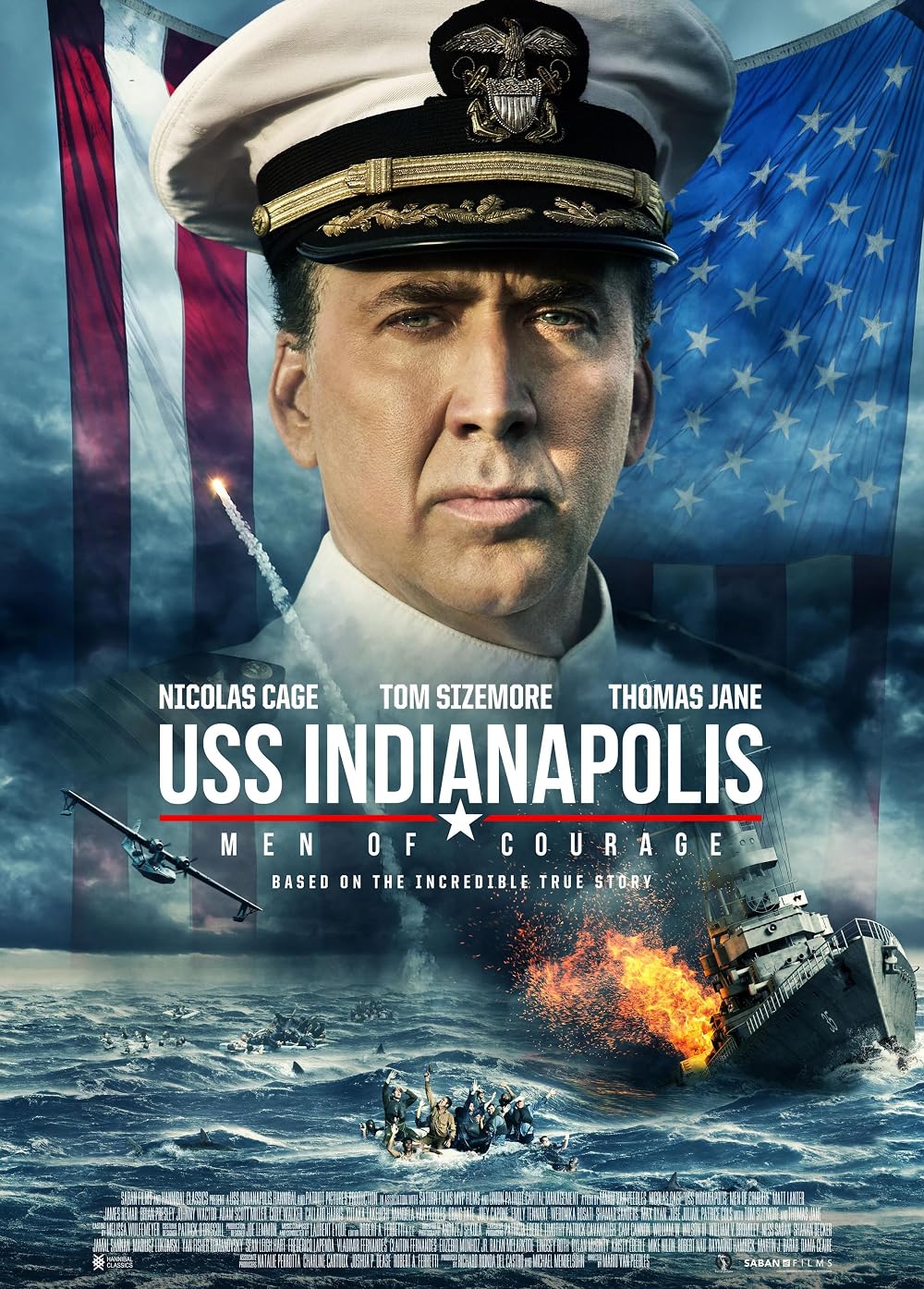 USS Indianapolis: Men of Courage poster