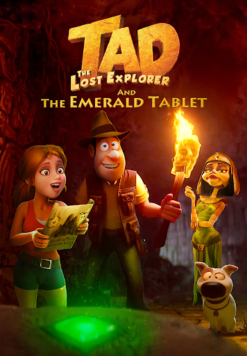 Tad the Lost Explorer and the Emerald Tablet poster