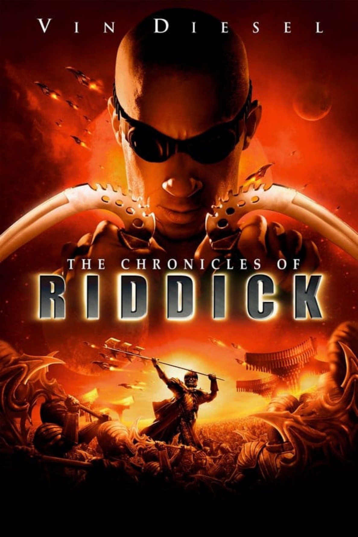 The Chronicles of Riddick poster
