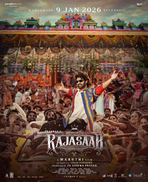 Raja Saab poster