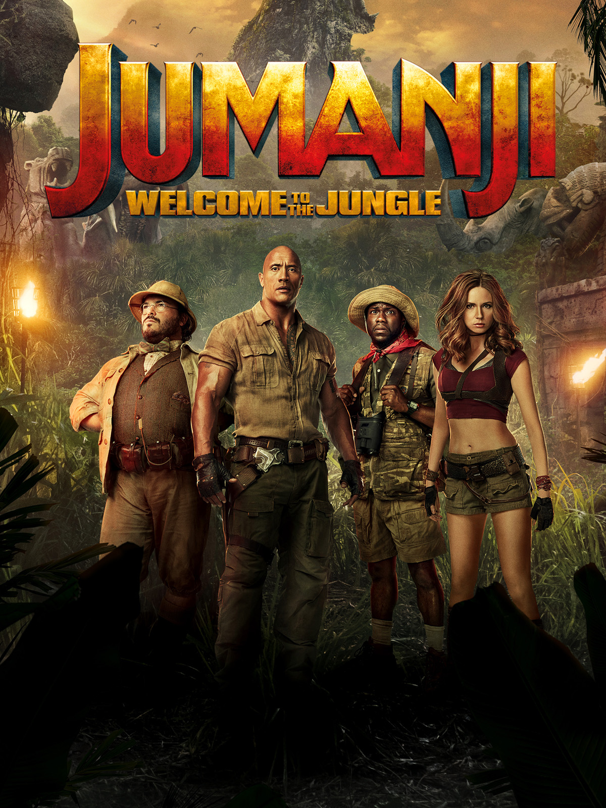 Jumanji: Welcome to the Jungle poster