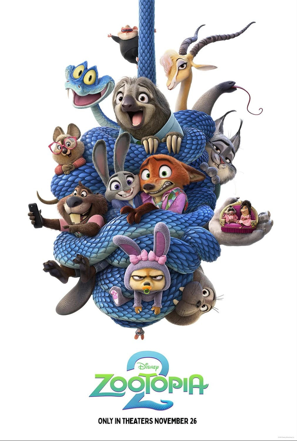 Zootopia 2 poster