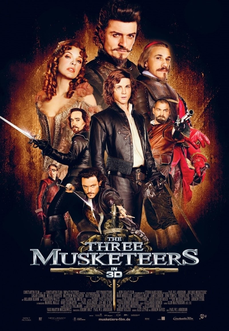 The Three Musketeers poster