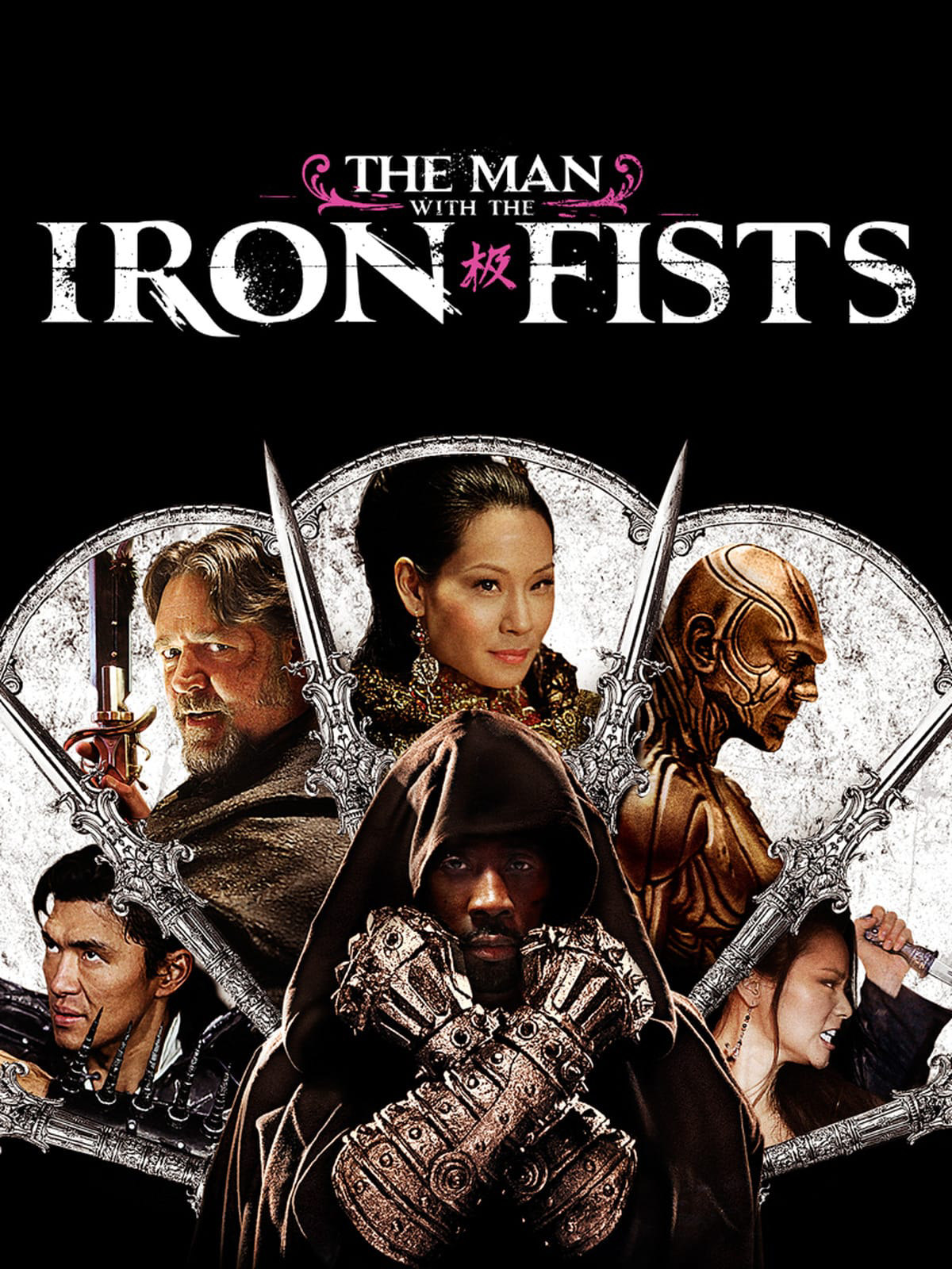 The Man with the Iron Fists poster
