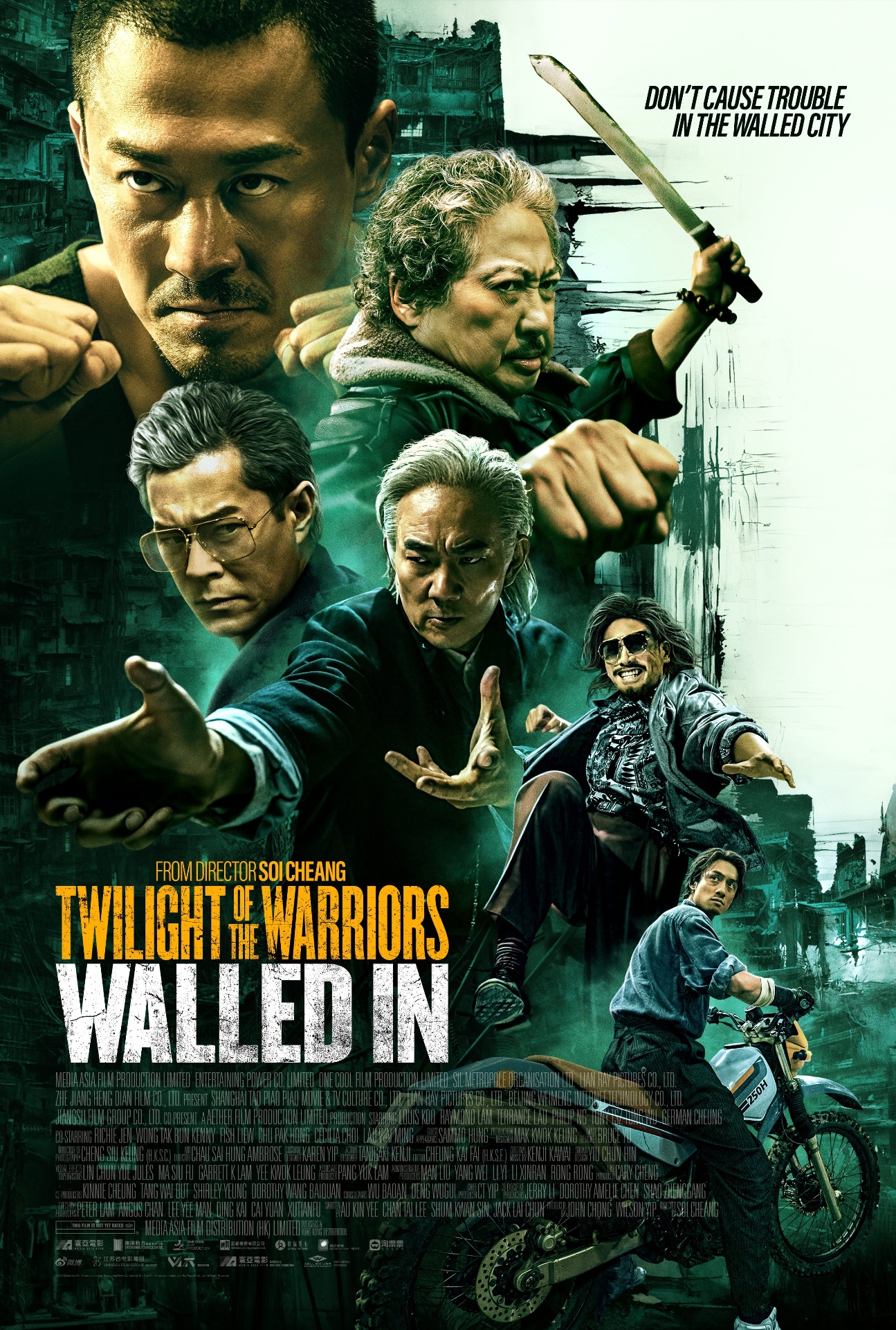 Twilight of the Warriors Walled In poster