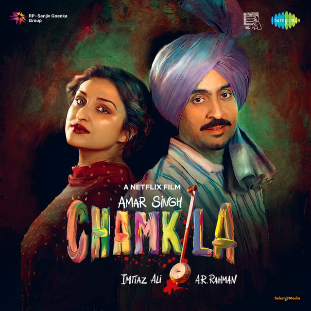 Amar Singh Chamkila poster